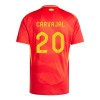 Maglia Spagna Daniel Carvajal 20 Prima Divisa Euro 2024